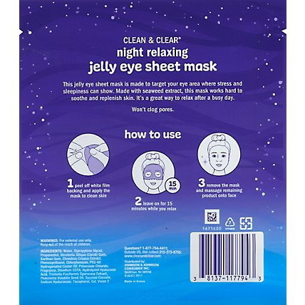 Clean & Clear Jelly Mask - Each - Image 3