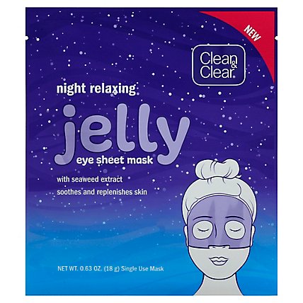 Clean & Clear Jelly Mask - Each - Image 1