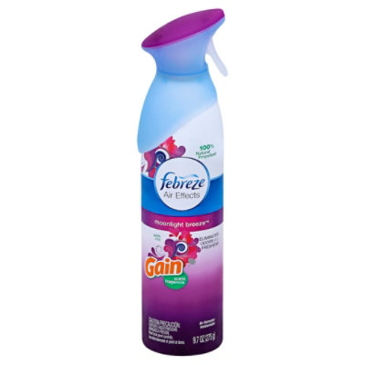 Febreze Odor-Eliminating Air Freshener with Gain Moonlight Breeze Scent - 8.8 Fl. Oz.
