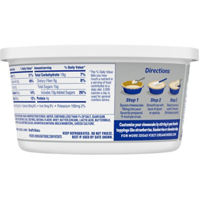 Philadelphia No Bake Original Cheesecake Filling Tub - 24.3 Oz - Image 7