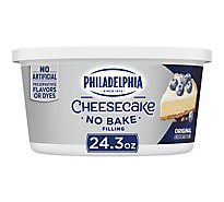Philadelphia No Bake Original Cheesecake Filling Tub - 24.3 Oz