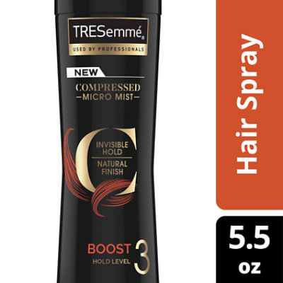 TRESemme Compressed Micro Mist Boost Hold Level 3 Hair Spray - 5.5 Oz - Image 2