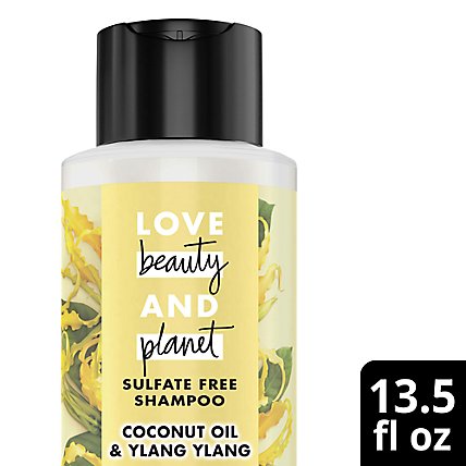 Love Beauty and Planet Coconut Oil & Ylang Ylang Shampoo - 13.5 Fl. Oz. - Image 1