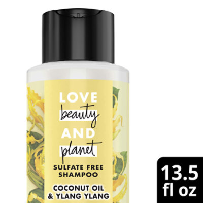 Love Beauty and Planet Coconut Oil & Ylang Ylang Shampoo - 13.5 Fl. Oz. - Image 1