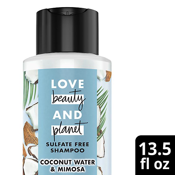 Love Beauty and Planet Volume & Bounty Coconut Water & Mimosa Flower Shampoo - 13.5 Fl. Oz.