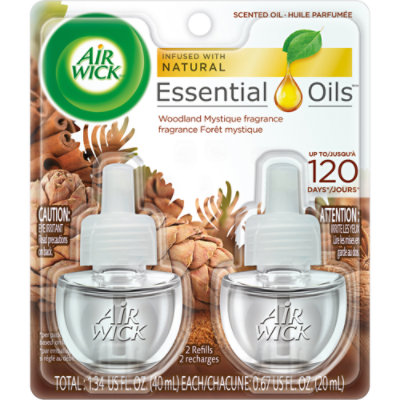 Air Wick Plug In Scented Woodland Mystique Air Freshener - 2 Count - ACME  Markets