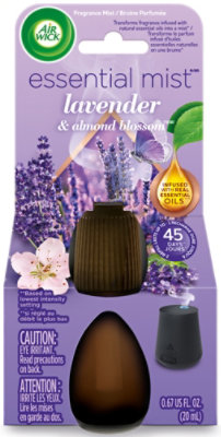 Air Wick Essential Mist Lavender Almond Blossom Air Freshener - 1 Count