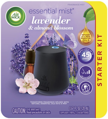 Air Wick Essensial Mist Lavender & Almond Blossom Air Freshener - 21 Ml