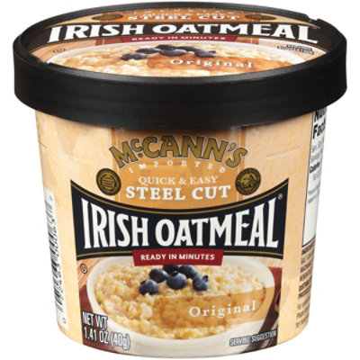 McCanns Oatmeal Irish Steel Cut Original - 1.41 Oz - Image 3