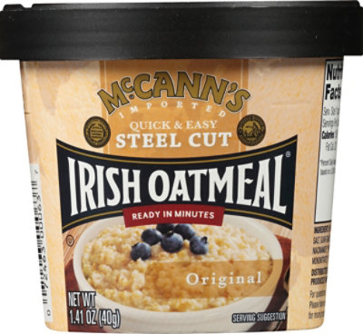 McCanns Oatmeal Irish Steel Cut Original - 1.41 Oz - Image 2