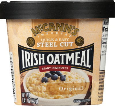 McCanns Oatmeal Irish Steel Cut Original - 1.41 Oz - Image 2