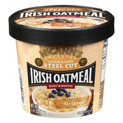 McCanns Oatmeal Irish Steel Cut Original - 1.41 Oz - Image 1