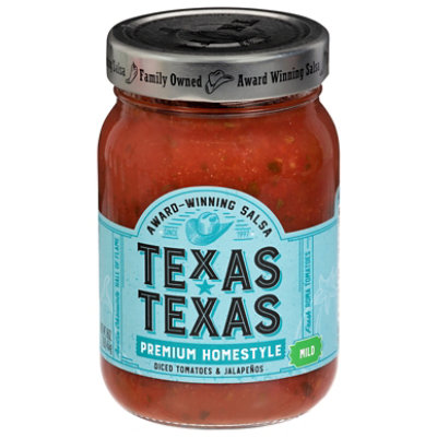 Texas Texas Premium Homestyle Mild Salsa - 16 Oz