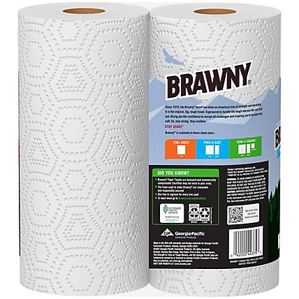 Brawny Pick-A-Size 2 Double Roll Paper Towels - Each - Image 4