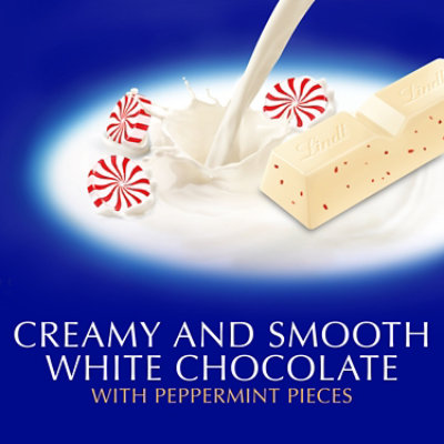 Lindt CLASSIC RECIPE Holiday White Chocolate Peppermint Candy Stick - 1.2 Oz - Image 2