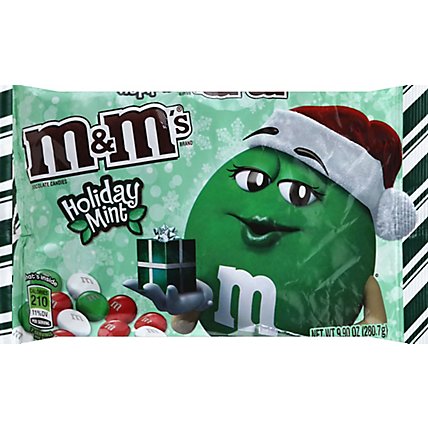 M&M'S Candies Chocolate Mint Holiday - 9.9 Oz - Image 2