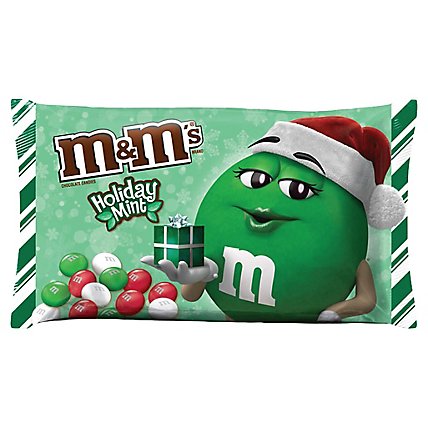 M&M'S Candies Chocolate Mint Holiday - 9.9 Oz - Image 1