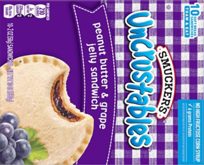 Smckr Uncrustables Pb/Grp 10 Ea - 10-2 Oz - Image 6