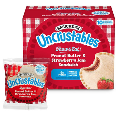 Smucker Uncrustables Peanut Butter Straw - 10-2 Oz - Image 2