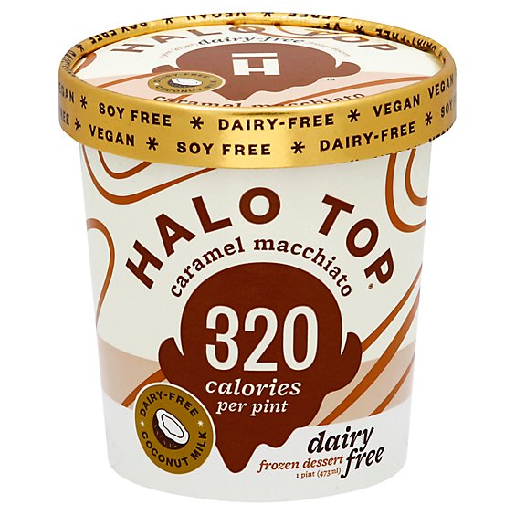 Halo Top Dairy Free Caramel Macchiato - 1 Pint