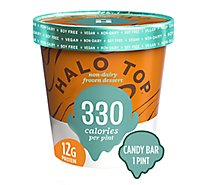 Halo Top Dairy Free Peanut Butter Cup Frozen Dessert 1 Pint - 16 Oz