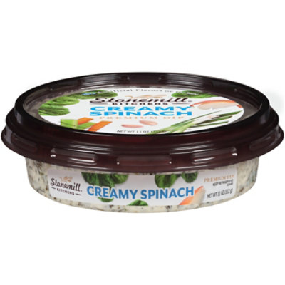 Stonemill Kitchens Dip Premium Creamy Spinach 11 Oz Safeway   960314904 A1C1