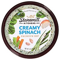 Stonemill Kitchens Dip Premium Creamy Spinach - 11 Oz - Image 1