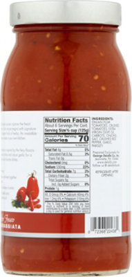 DeLallo Tomato Sauce Pomodoro Fresco Spicy Arrabiata Jar - 25.25 Oz - Image 5