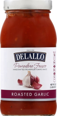 DeLallo Roasted Garlic Pomodoro Fresco Tomato Sauce - 25.25 Oz - Image 2