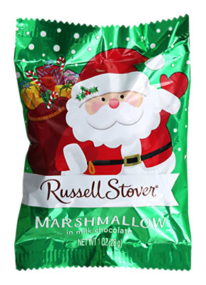 Russell Stover Marshmallow Santa - 1 Oz