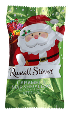 Russell Stover Mm Caramel Santa - 1 Oz