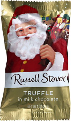 Russell Stover Truffle Santa - 1 Oz - Image 2