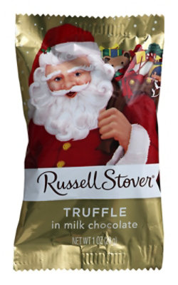 Russell Stover Truffle Santa - 1 Oz - Image 1