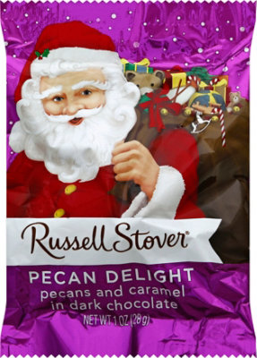 Russell Stover Pecan Delight Santa - 1 Oz - Image 2