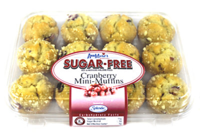 Ann Maries Sugar Free Cranberry Mini Muffins - 10 Oz. - Image 1