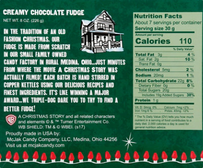 Fudge Choc Stry Christmas - 8 Oz - Image 6