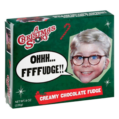 Fudge Choc Stry Christmas - 8 Oz - Image 1