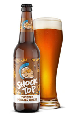 Shock Top Wheat Ale Twisted Pretzel Beer Bottles - 6-12 Fl. Oz. - Image 2