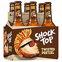 Shock Top Wheat Ale Twisted Pretzel Beer Bottles - 6-12 Fl. Oz. - Image 1