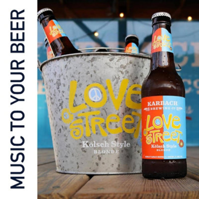 Karbach Love Street Blonde Craft Beer Bottles - 6-12 Fl. Oz. - Image 3
