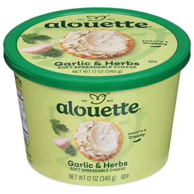 Alouette Cheese Spread Garlic & Herbs - 12 Oz - Image 3