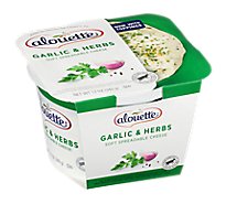 Alouette Cheese Spread Garlic & Herbs - 12 Oz