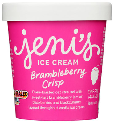 Jenis Ice Cream Brambleberry Crisp 1 Pint - 16 Oz