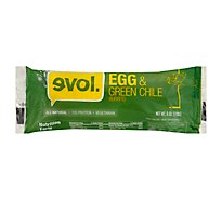 Evol Burrito Egg & Green Chile - 6 Oz