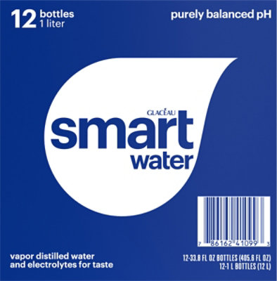 smartwater Water Premium Vapor Distilled - 12-33.8 Fl. Oz. - Image 5