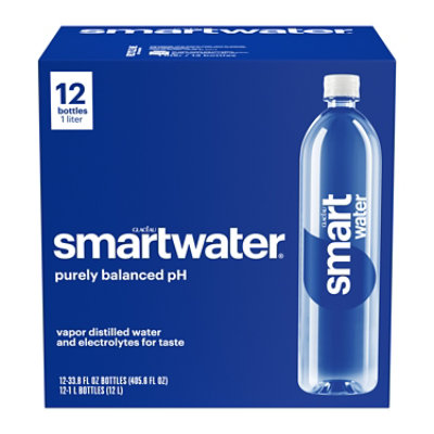 smartwater Water Premium Vapor Distilled - 12-33.8 Fl. Oz. - Image 4