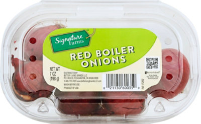 Signature Farms Onions Red Boiler - 7 Oz - Image 1