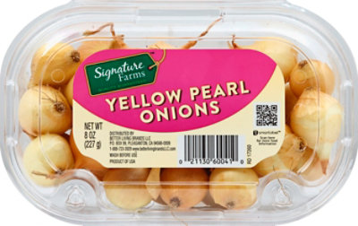 Signature Farms Onions Yellow Pearl - 8 Oz - Image 2