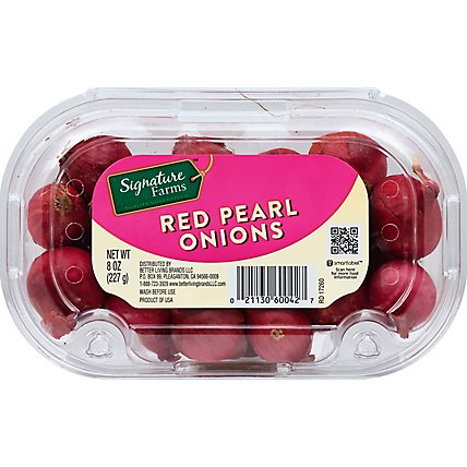 Signature Farms Onions Red Pearl - 8 Oz - Image 2