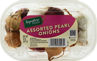 Signature Farms Onions Assorted Pearl - 8 Oz